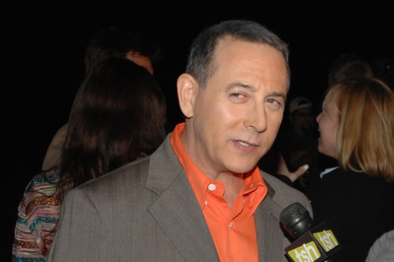 Paul Reubens died Sunday at age 70. File Photo by Jim Ruymen/UPI