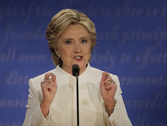 The candidates were given one minute to convince the American public that they are the best choice for president. Photo: AAP