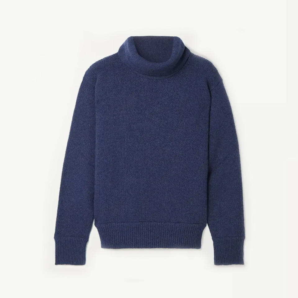 Les Tien Organic Cashmere Turtleneck Sweater