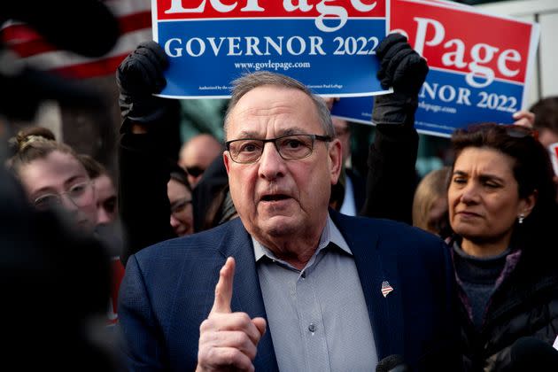 Former Gov. Paul LePage (above) lost his bid for a comeback to Gov. Janet Mills in Maine. (Photo: Portland Press Herald via Getty Images)