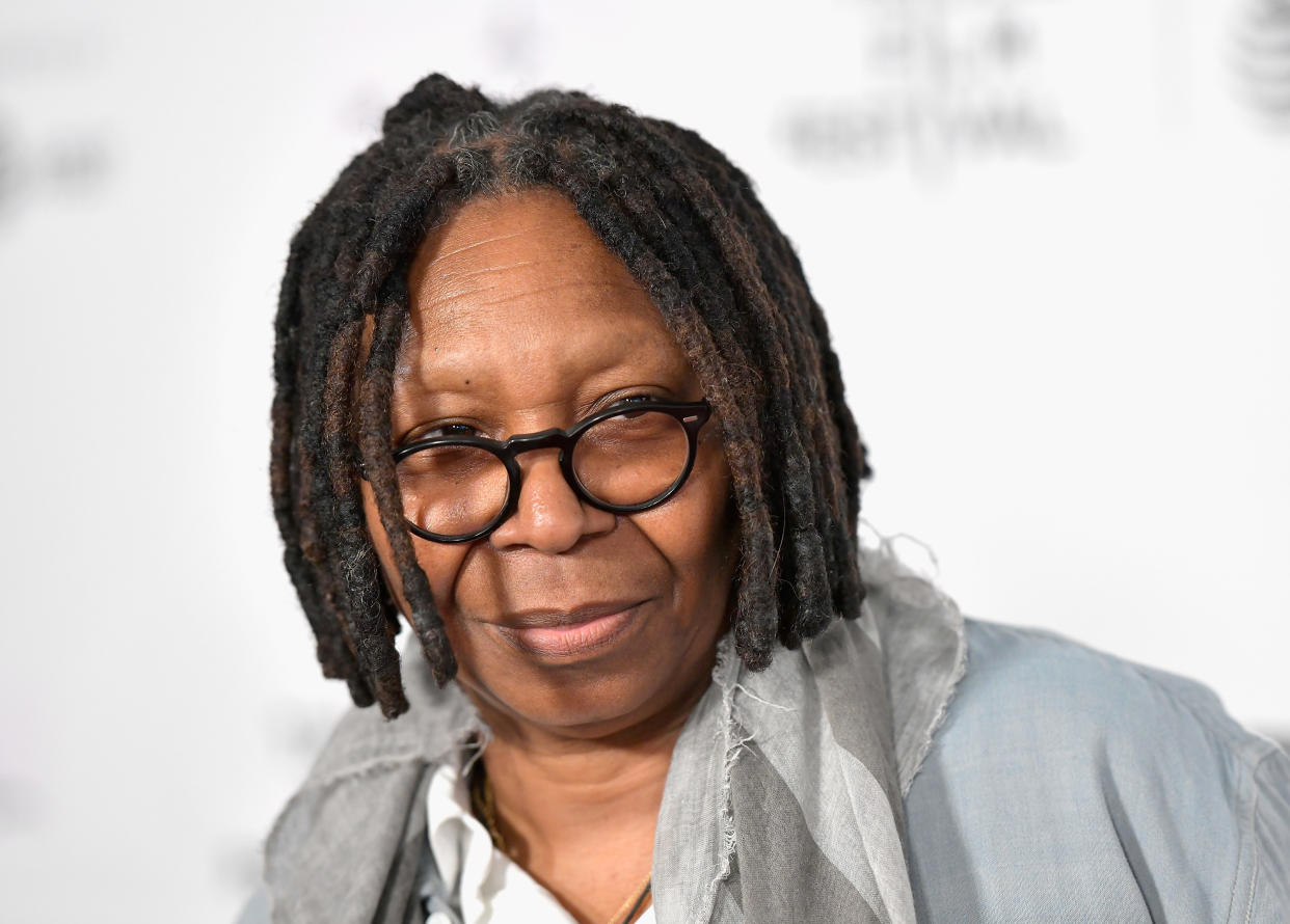 Whoopi Goldberg attends the 2018 Tribeca Film Festival at Regal Battery Park 11 on April 21, 2018 in New York City. (Photo: Getty Images)