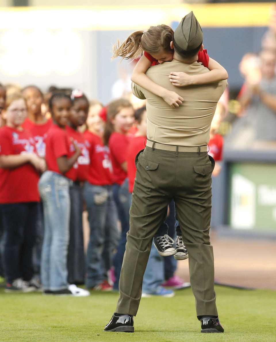 Heartwarming military surprises