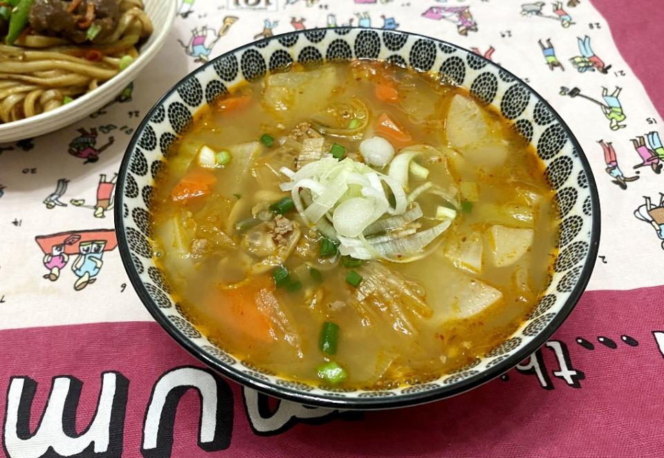 湯水食譜│泡菜蘿蔔牛肉湯 咁樣煮過會更香