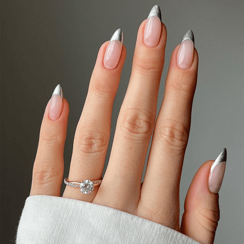 13 Silver Manicure Ideas That Prove Metallic Nails Are Here to Stay