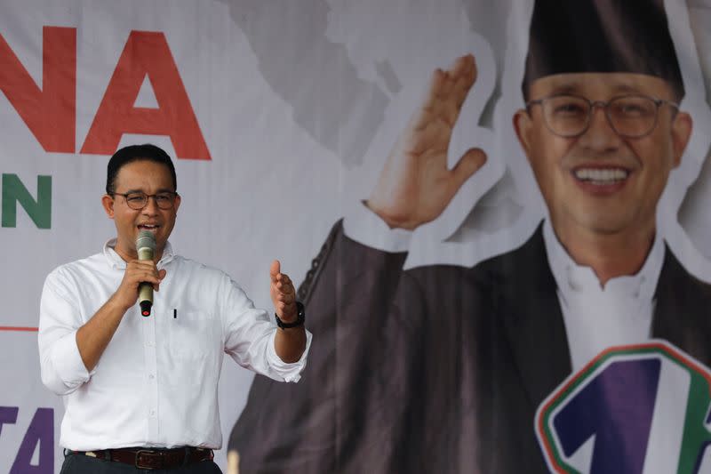 Indonesia's presidential candidate campaign rally in Jakarta