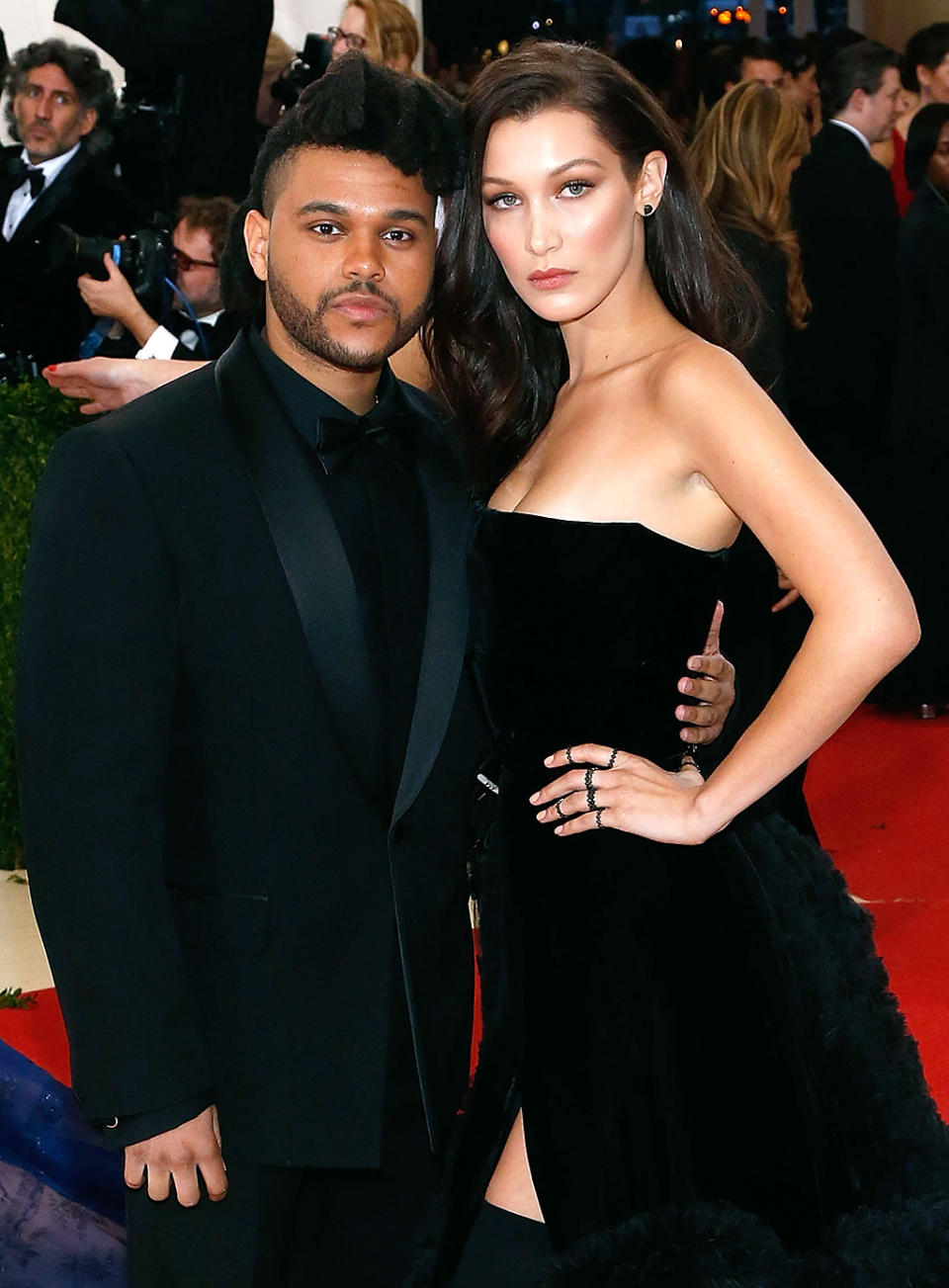 Bella Hadid and the Weeknd 