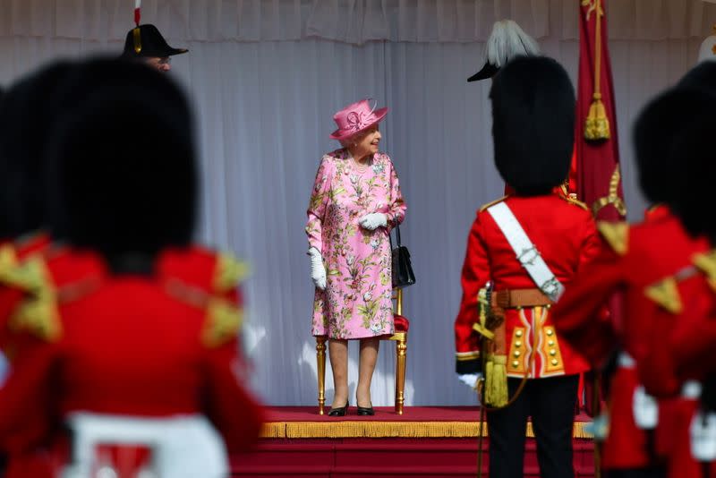 U.S. President Biden and first lady meet Britain's Queen Elizabeth at Windsor Castle