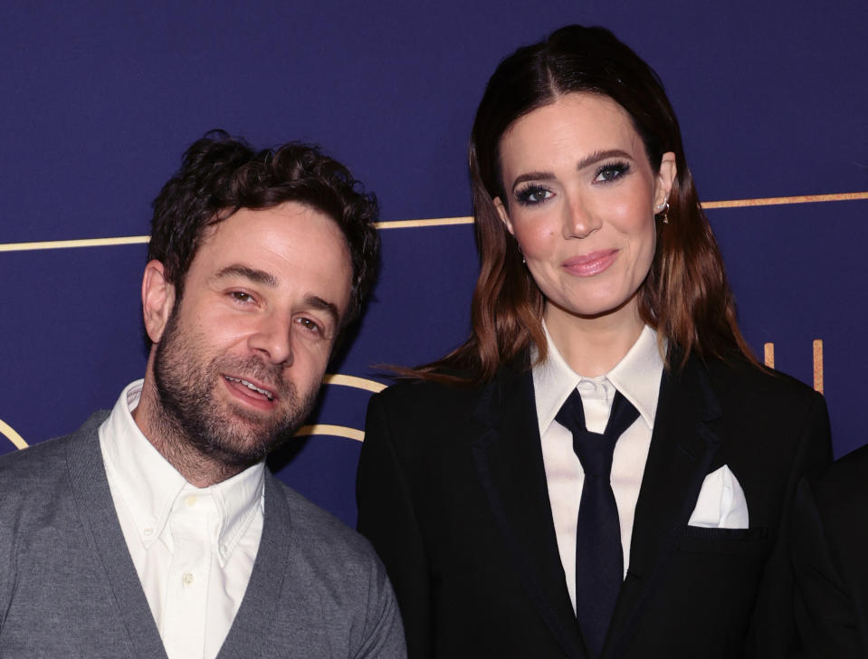 Taylor Goldsmith and Mandy Moore (David Livingston / Getty Images)