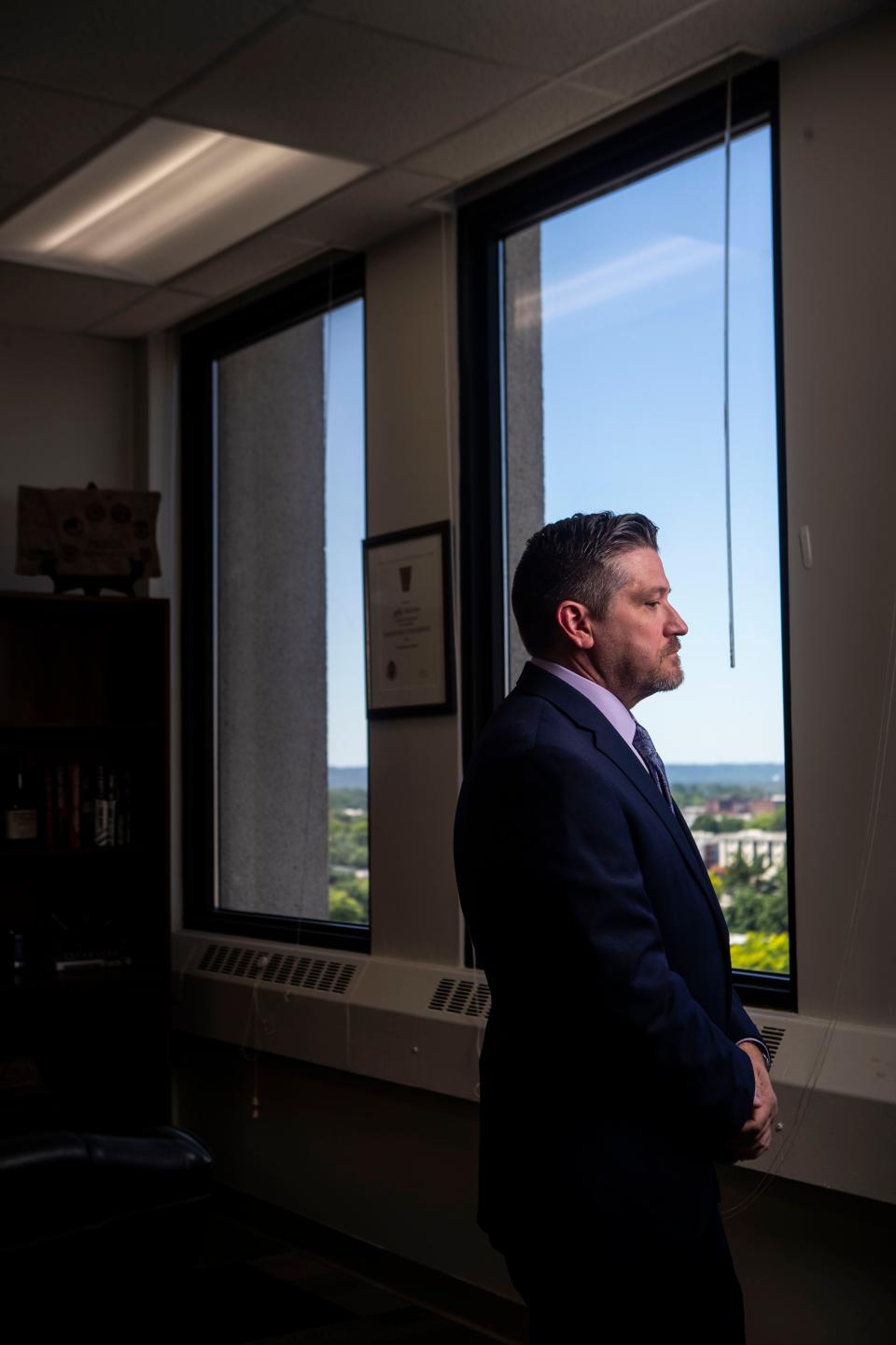 Special agent-in-charge J. Todd Scott of the U.S. Drug Enforcement Administration's Louisville Field Division.