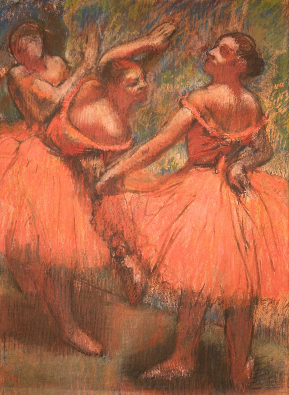 'No species of performer is so self-critical as a dancer': The Red Ballet Skirts (c 1895-1900) at the Burrell