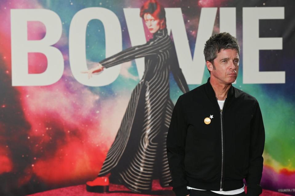 Noel Gallagher also shared his regret over the time he met idol David Bowie (Getty Images)