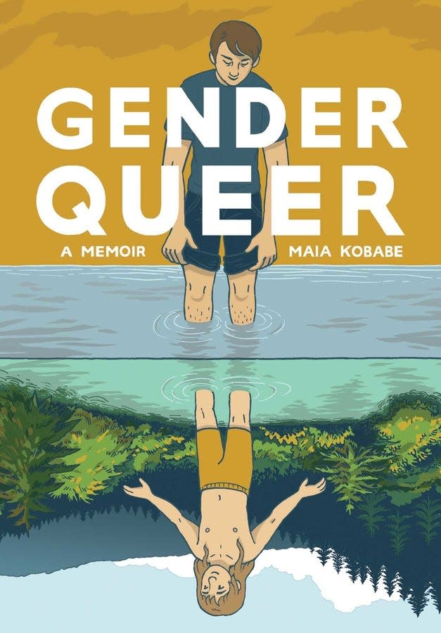 Cover of "Gender Queer," a memoir by Maia Kobabe.