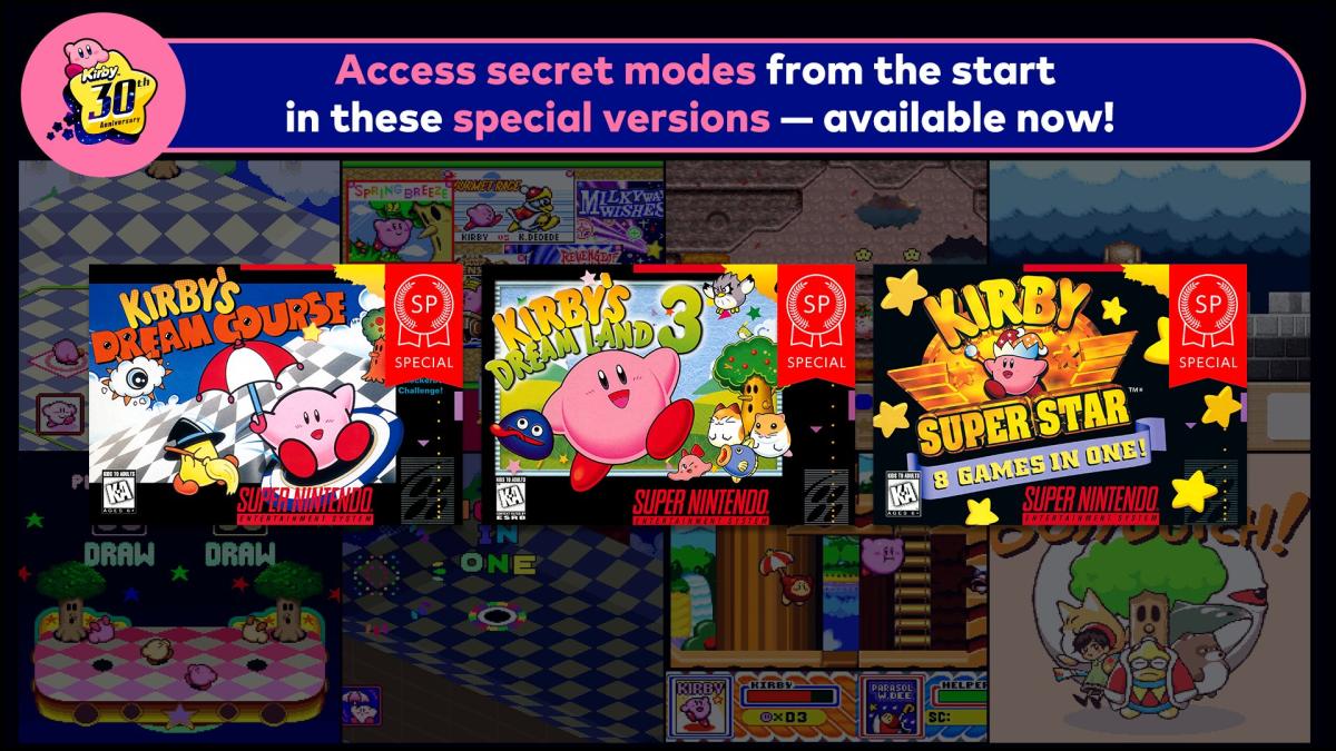 Nintendo Switch Online gets three special version Kirby games - engadget.com