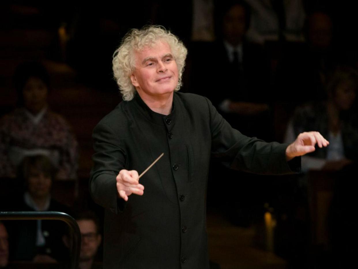Prom 46: Simon Rattle underlined the work's potent expressive range without risk to its overall cohesion