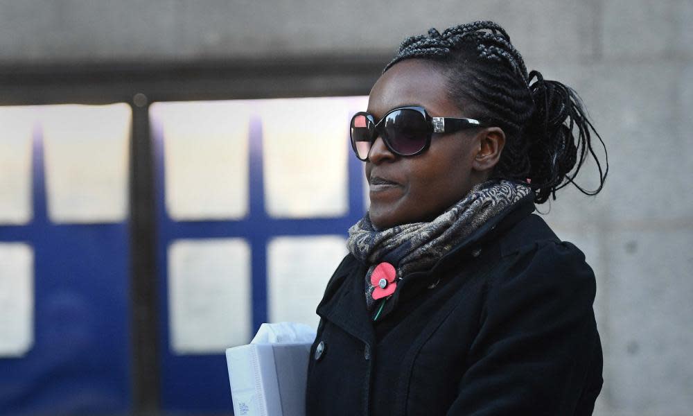 Fiona Onasanya leaves the Old Bailey last November