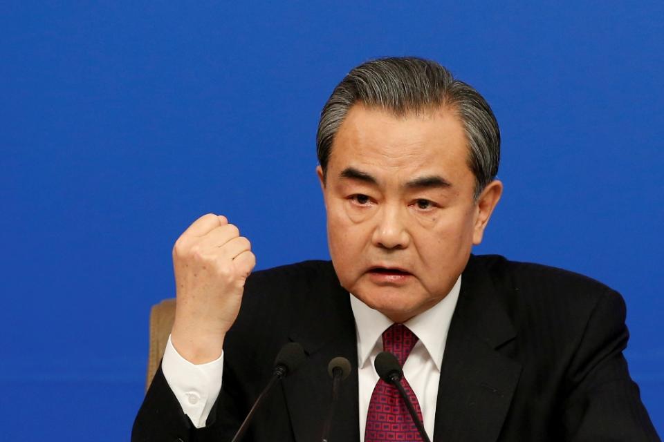 中國外交部長王毅。（資料照片）   圖：達志影像/路透社