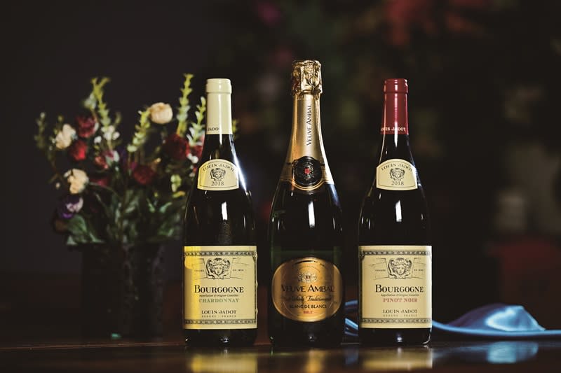 「勃根地之夜」，以三支來自法國勃根地的葡萄酒，搭配法式經典菜色。攝影/周兆志