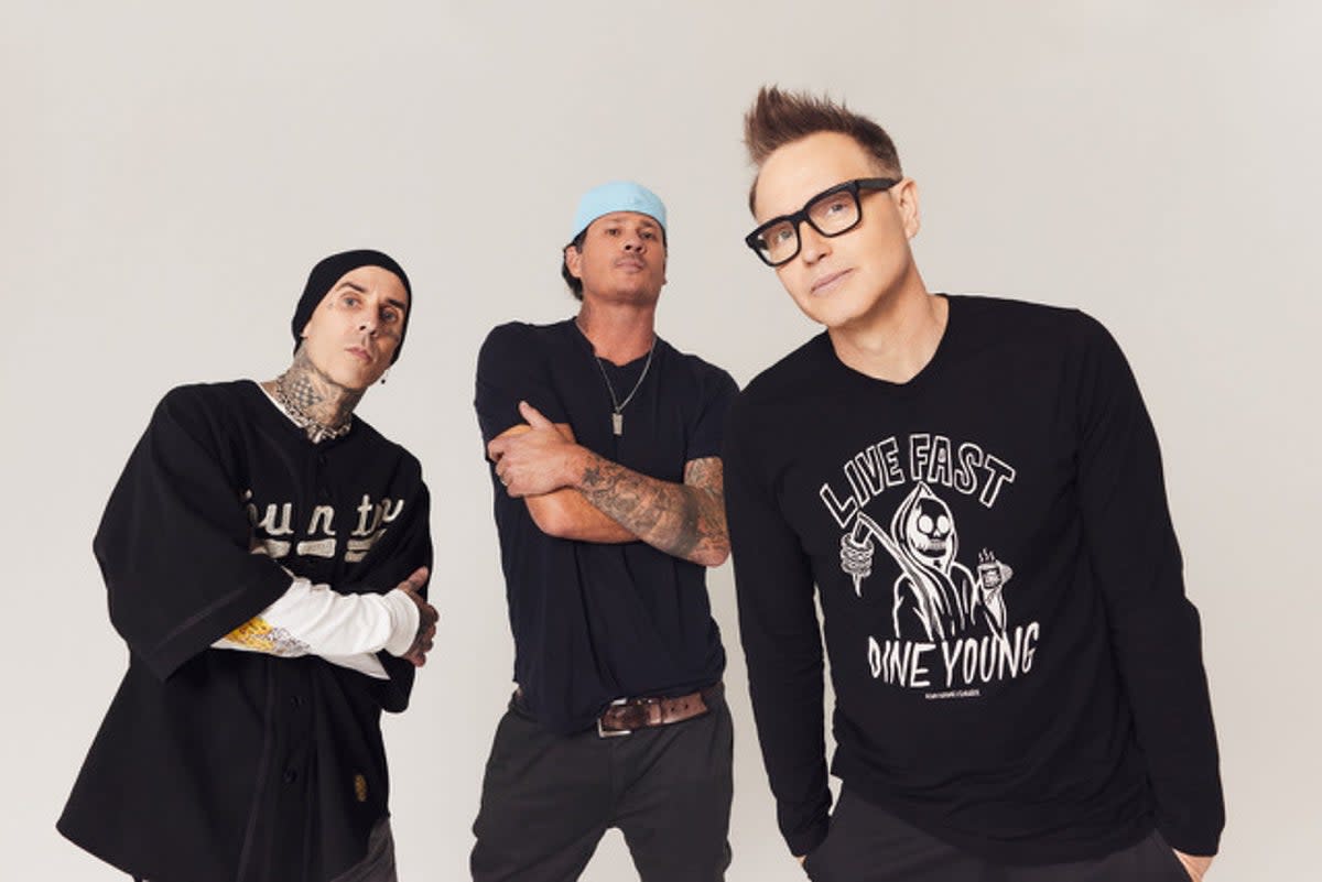 Blink-182: Travis Barker, Tom DeLonge, Mark Hoppus  (Los Angeles Portraits )