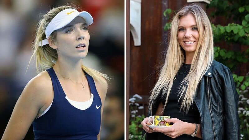 Katie Boulter caused controversy. Image: Getty