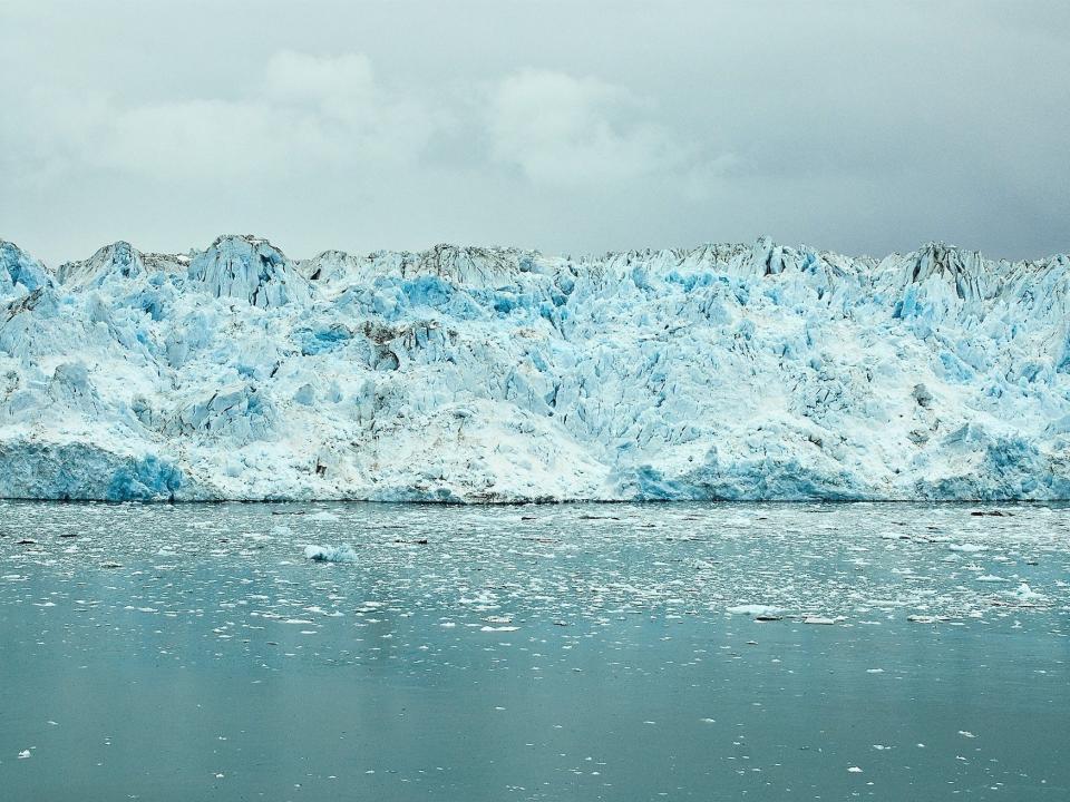 Hubbard Glacier, Disenchantment Bay, AK, Alaska, United States.