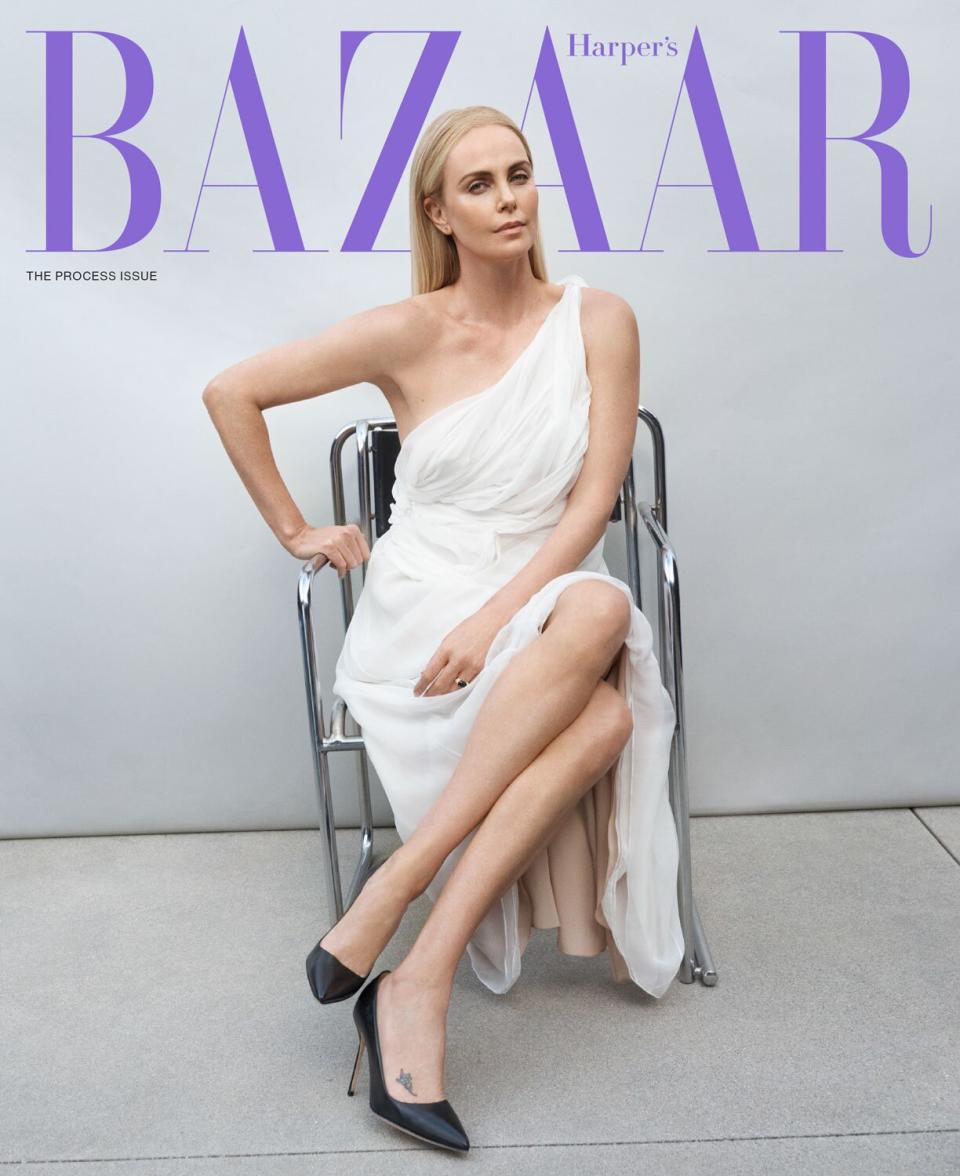 Charlize Theron - Harpers Bazaar