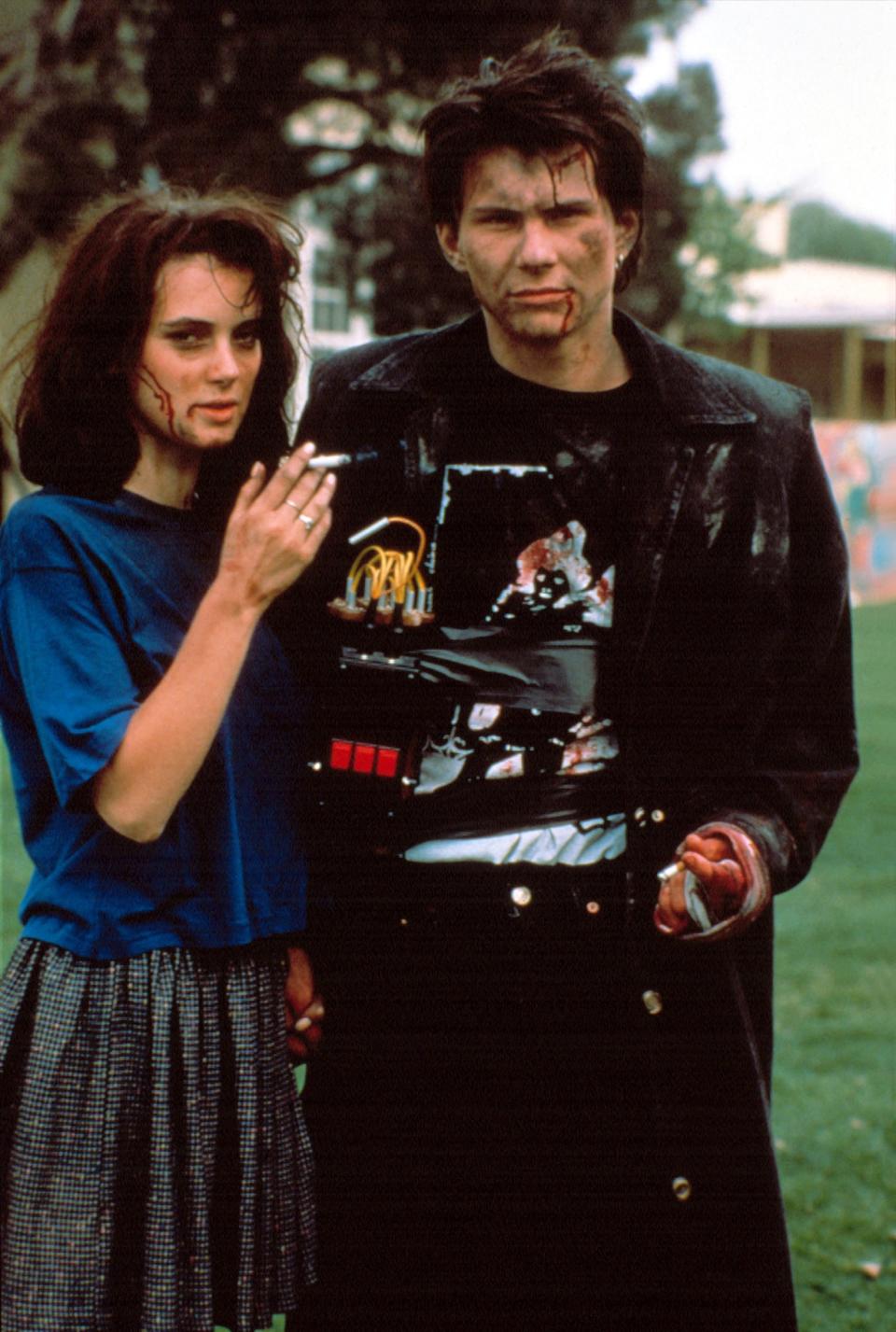<h1 class="title">HEATHERS, Winona Ryder, Christian Slater, 1989. © New World Pictures/courtesy Everett Collection</h1><cite class="credit">©New World Pictures/Courtesy Everett Collection</cite>