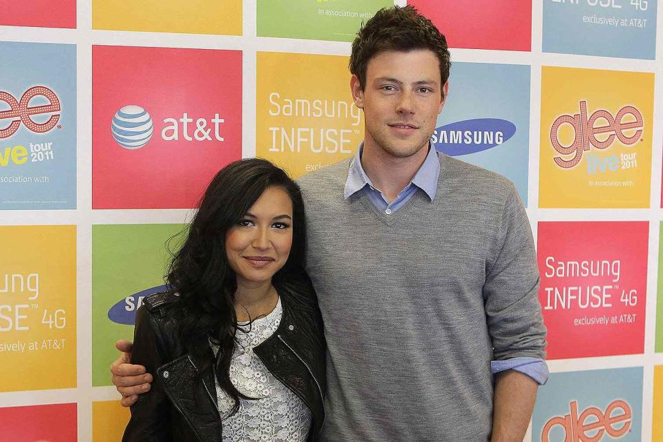 Naya Rivera Cory Monteith