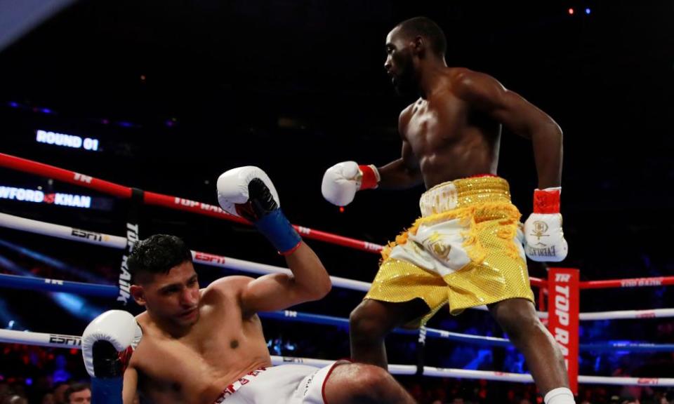 Khan faces an uncertain future in the sport after the 32-year-old suffered a defeat to Crawford in New York.