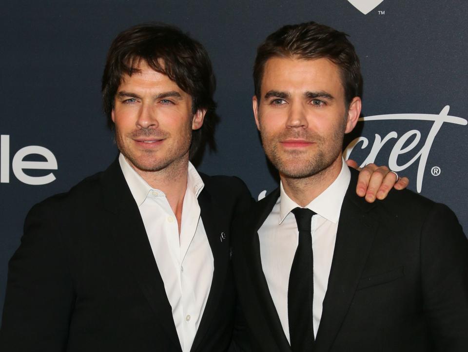 Paul Wesley and Ian Somerhalder in 2020