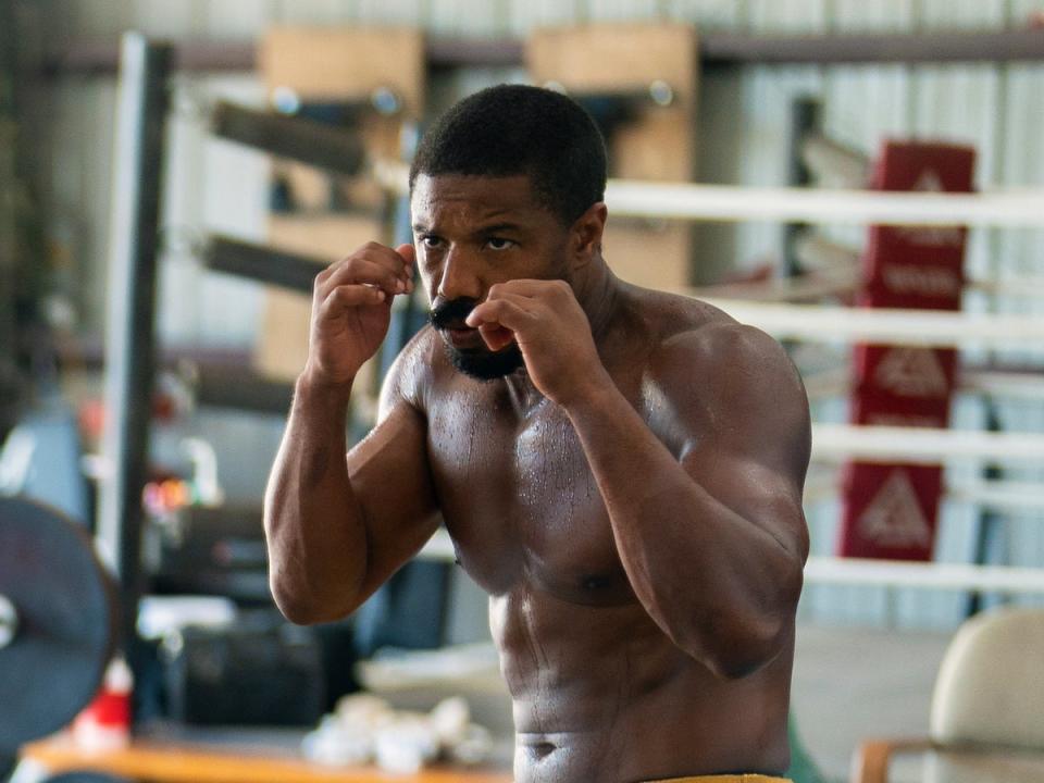 Michael B Jordan in ‘Creed III' (Metro-Goldwyn-Mayer Studios)