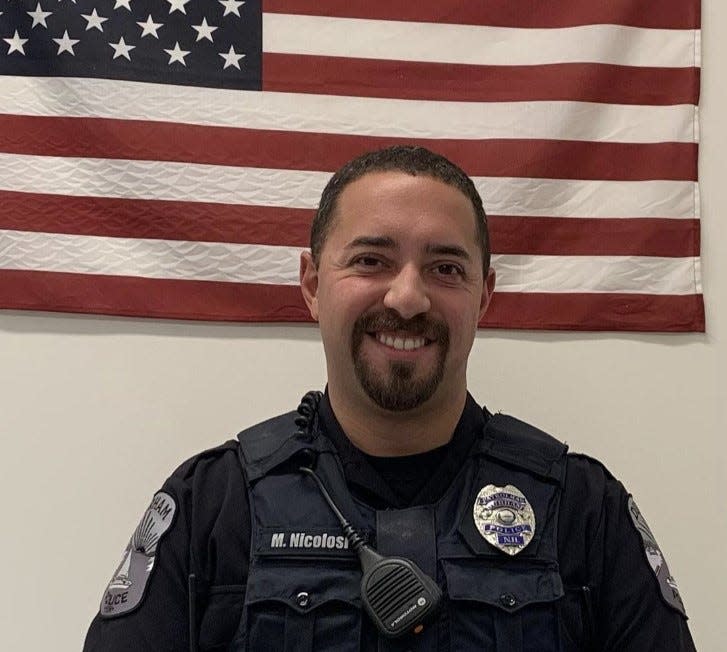 Durham Police Officer Michael Nicolosi is a constant presence in all four of the Oyster River Cooperative School District's schools.