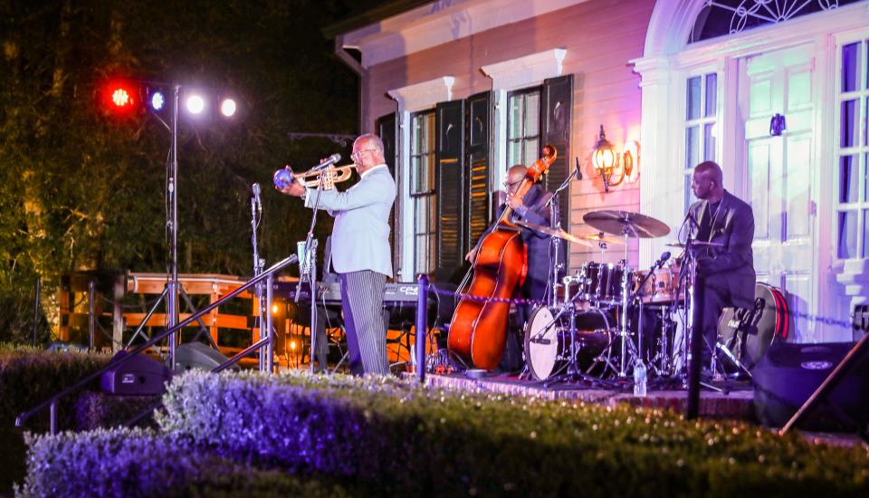The Moon Over Maclay concert will be held from 6-9 p.m. Oct. 29, 2023, on the front porch of the historic Maclay House.