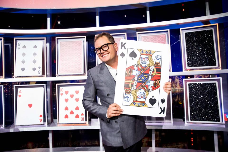 Alan Carr's first game show is Play Your Cards Right (ITV)