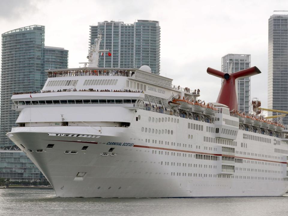 Carnival Ecstasy cruise ship