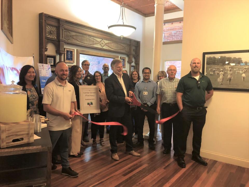 The Center Street Pharmacy at 136 W. Center St. is now officially open for business following a ribbon cutting ceremony on June 29.