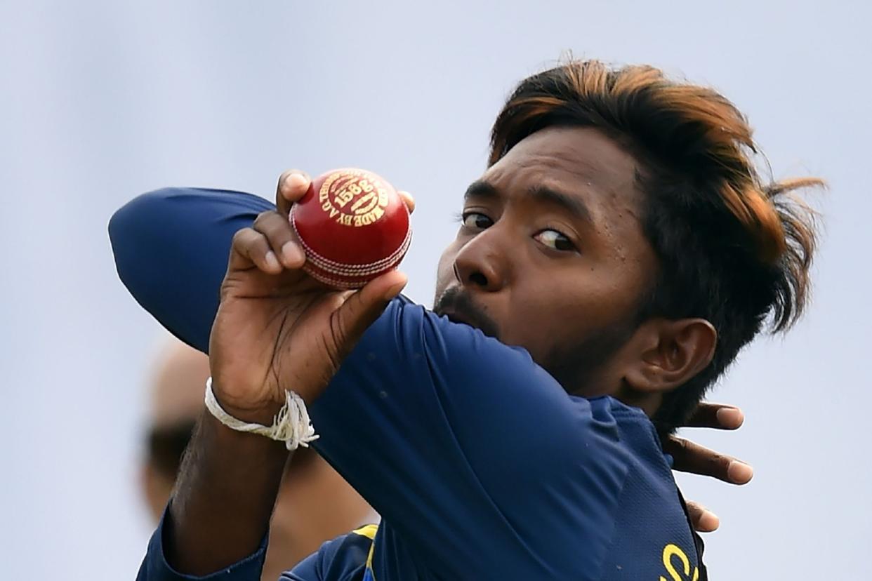 Suspect action: spinner Akila Dananjaya: AFP/Getty Images