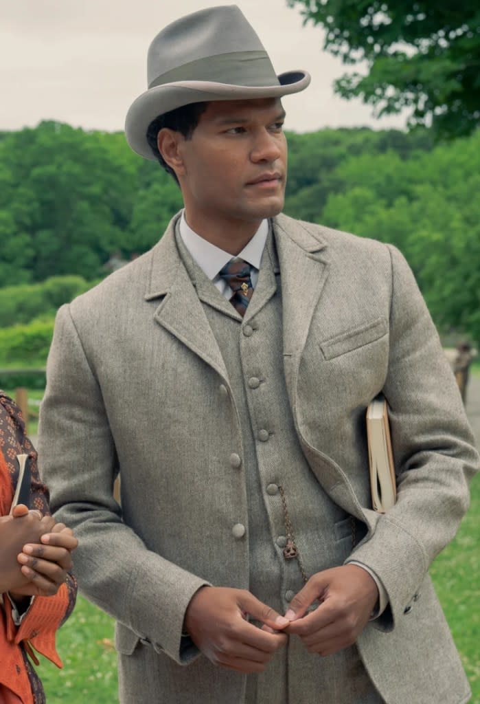 Sullivan Jones plays T. Thomas Fortune in “The Gilded Age” (WarnerMedia