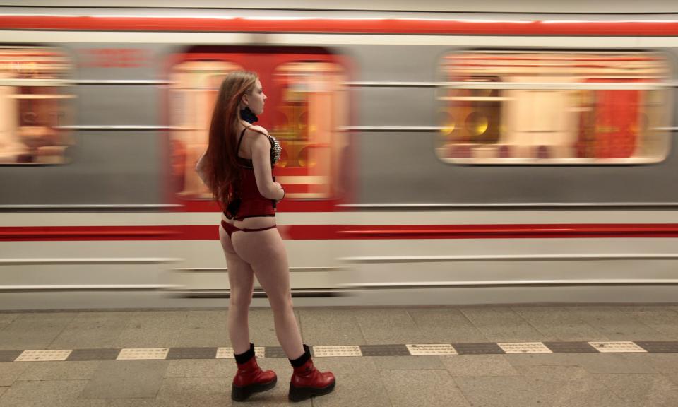 No Pants Subway Ride