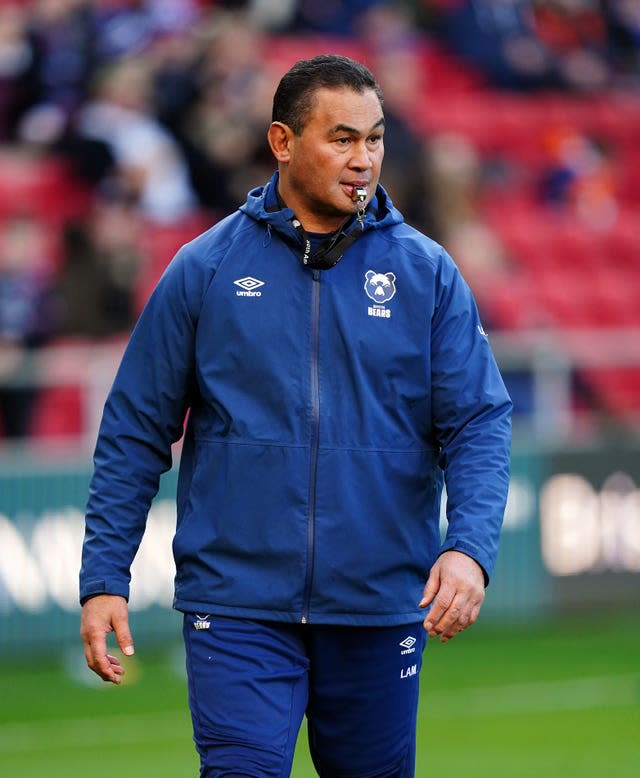 Pat Lam's Bristol have yet to play a game after two rounds of the Champions Cup