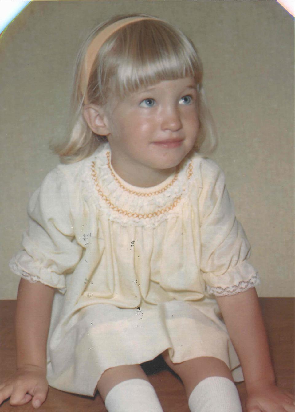 Carolyn as a toddler, circa 1969.