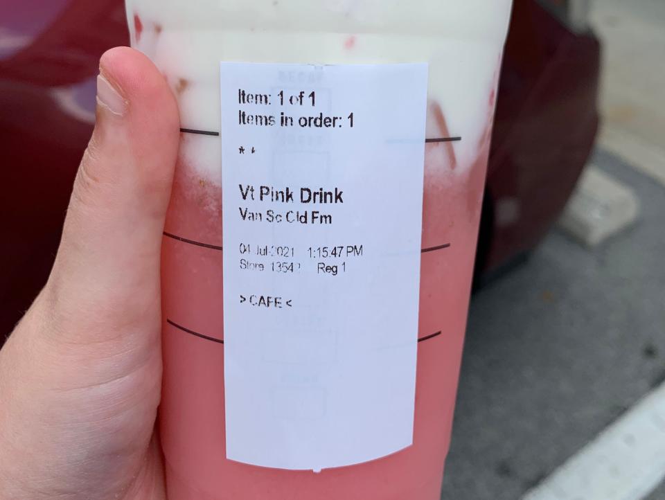 Starbucks Pink Drink Remixed