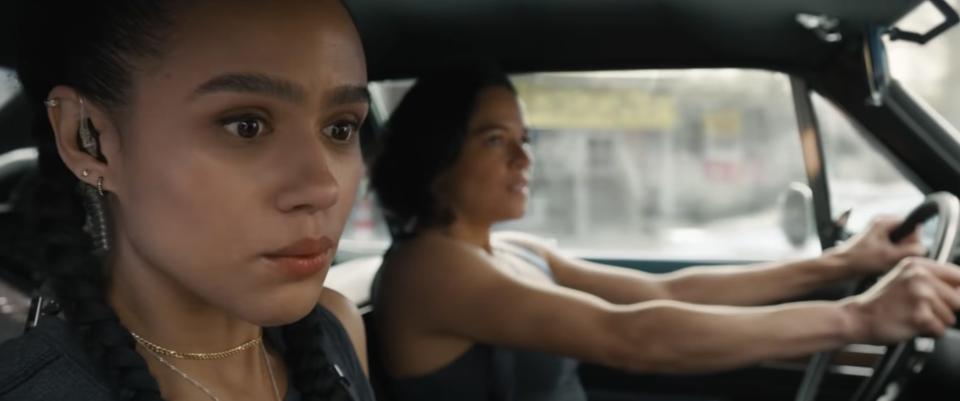 Ramsey and Letty are seen in Fast and Furious 9