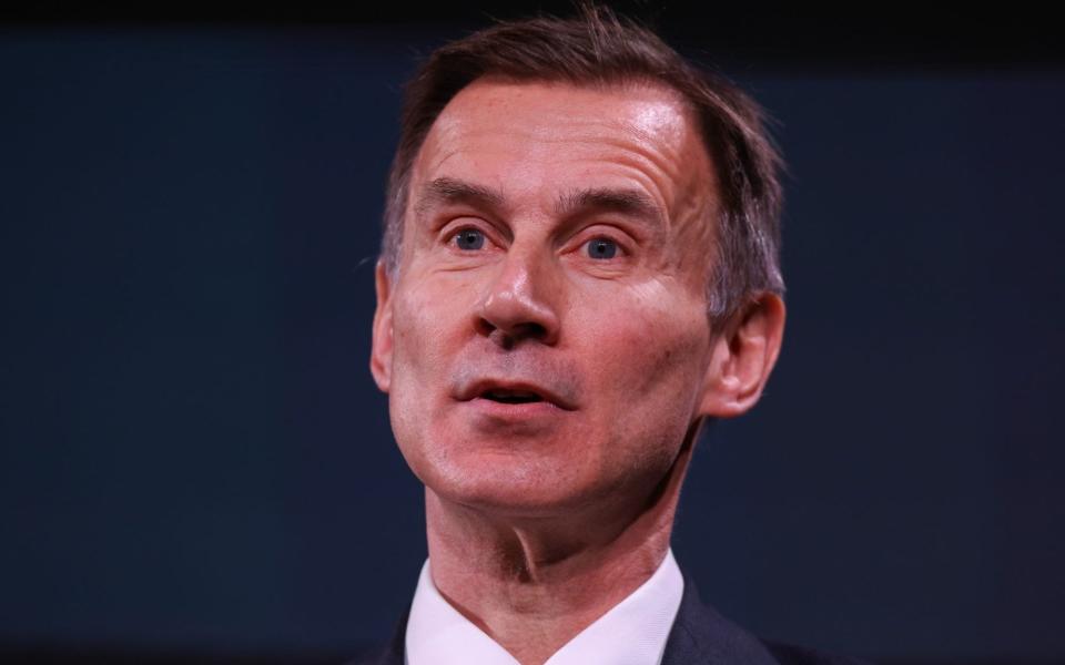 Jeremy Hunt - Chris Ratcliffe/Bloomberg