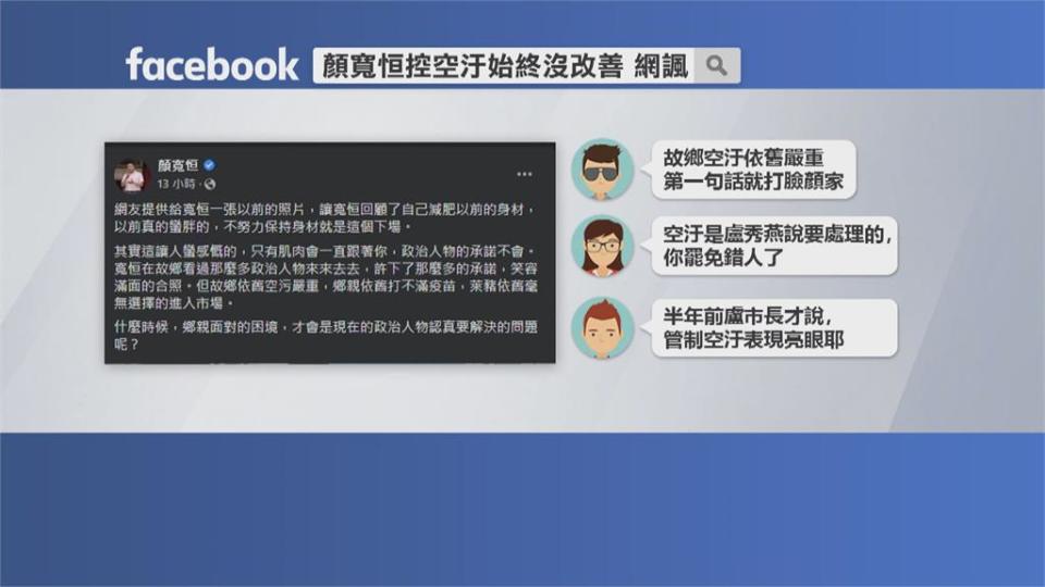 顏寬恒秀良民證邀3Q當外送員　批台中空污沒改善...打到自己人