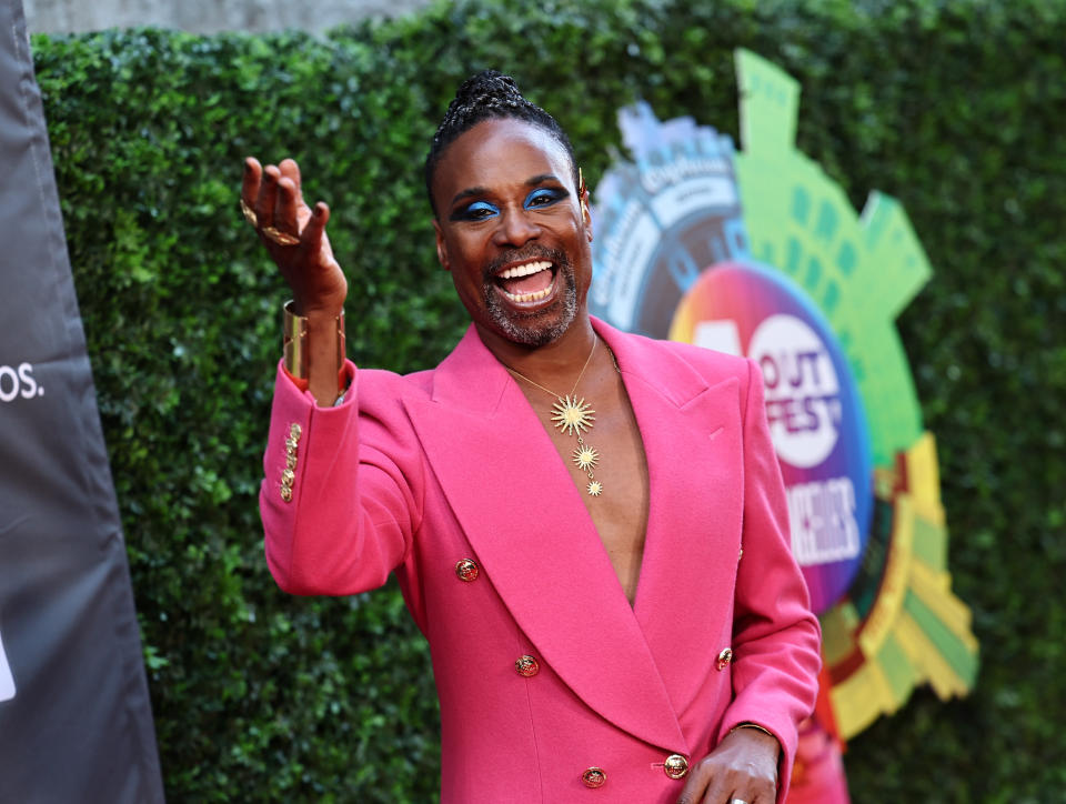 Billy Porter at Outfest Los Angeles LGBTQ Film Festival's opening night gala<span class="copyright">Shutterstock for Outfest</span>
