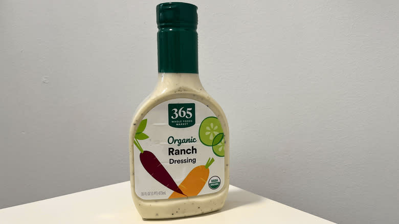 Whole Foods 365 ranch dressing bottle