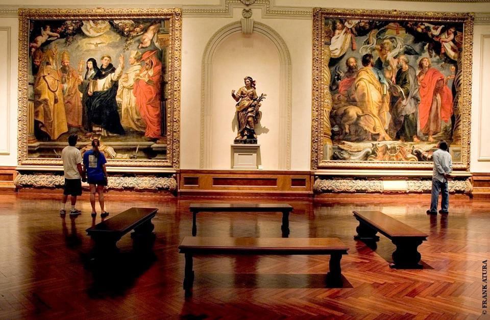 The Rubens Gallery at the Ringling Museum of Art, which helped spur the growth of arts and culture in Sarasota.