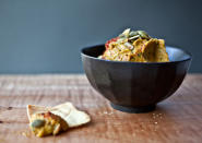 <div class="caption-credit"> Photo by: Photo by Ashley Rodriguez</div><b>Pumpkin Hummus <br></b> Use a food processor to purée together canned pumpkin, tahini, garlic, parsley, ground cumin, olive oil and lemon juice. Sprinkle toasted pumpkin seeds and smoked paprika on top. Serve with pita chips. <br> <i>RECIPE BY Teri Tsang Barrett </i>