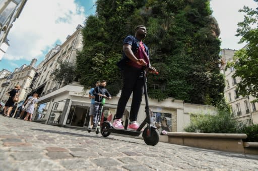 Dozens of scooter companies have flooded Paris's streets