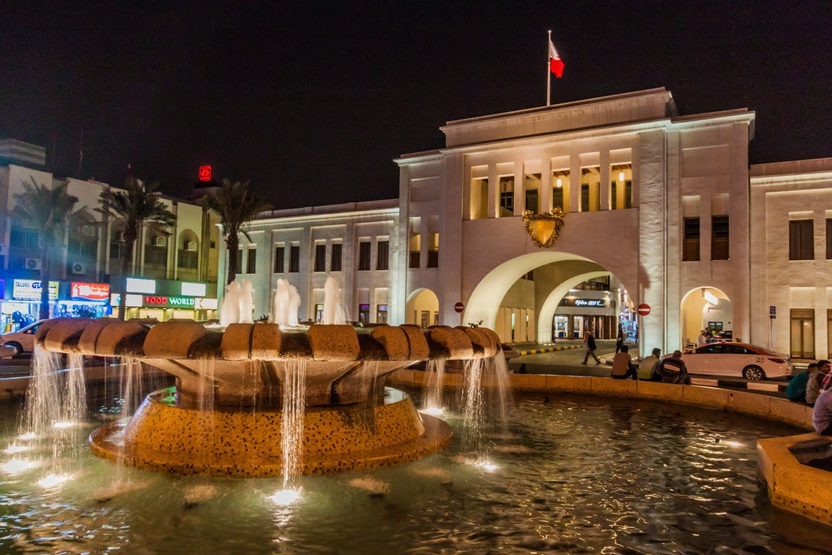 The historic Bab Al Bahrain building is the entrance to the souk (Getty Images)